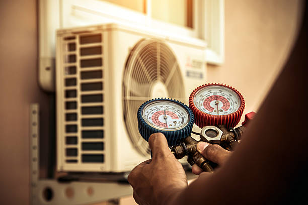 Professional Ductwork Repair technician working in Cedar Creek, TX